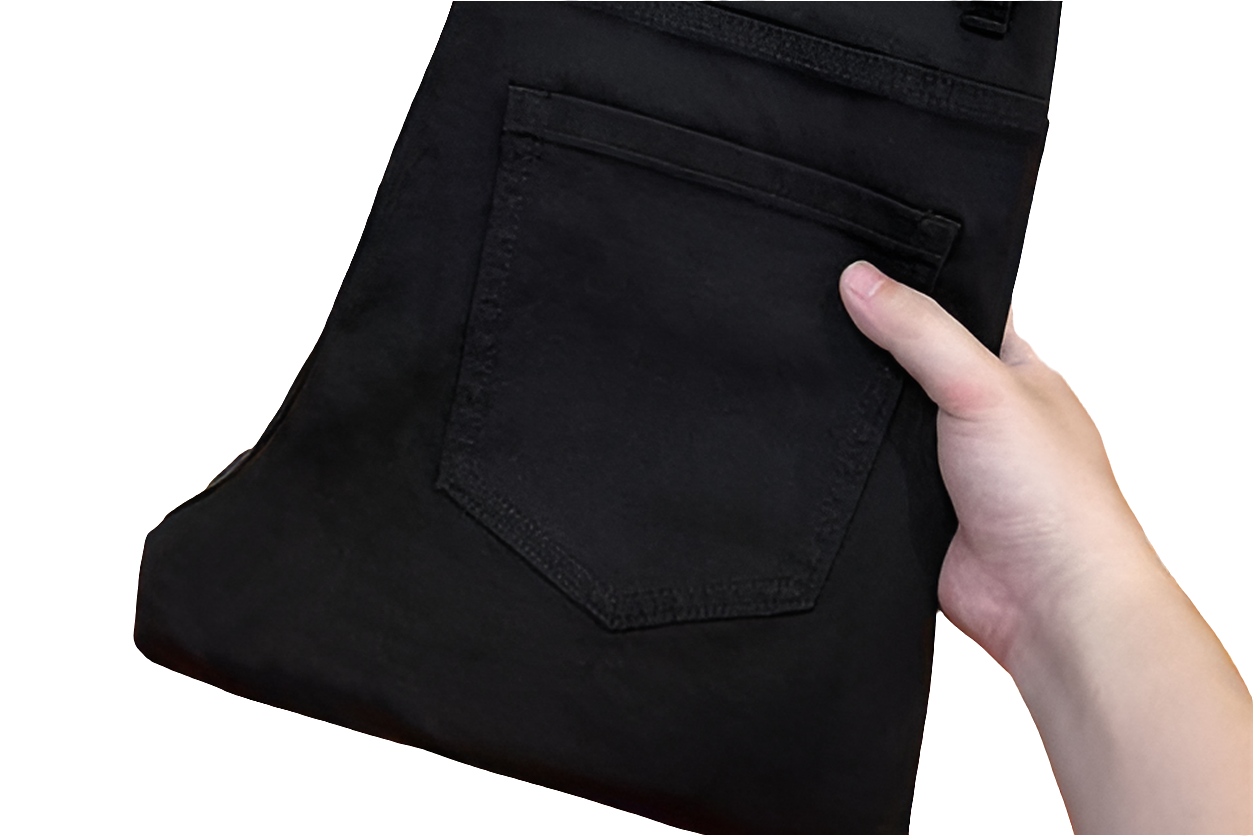 Mens SlimFit Black Jeans Elevated Style Autumn 2024