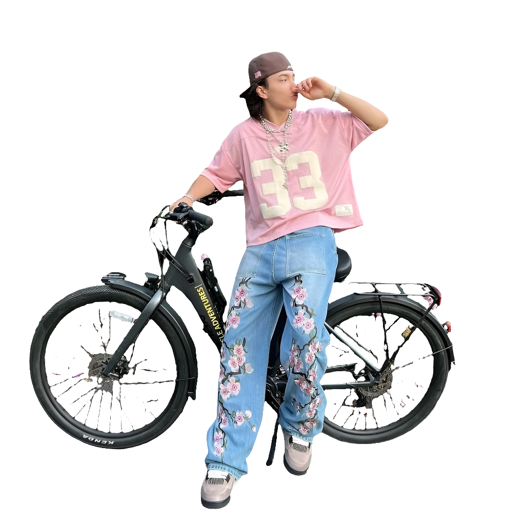 Y2K Embroidered Denim Retro Street Style Jeans