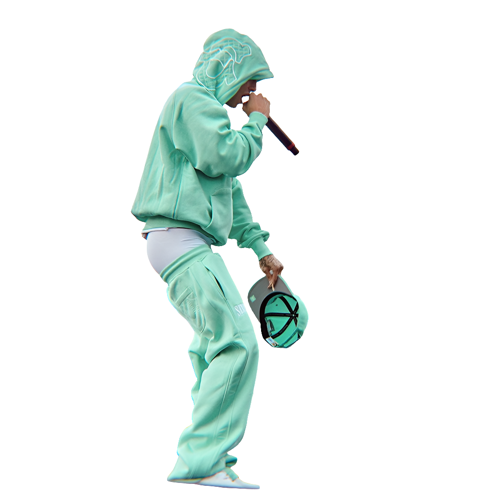 HipHop Embroidered Fleece Hoodie Pants Set