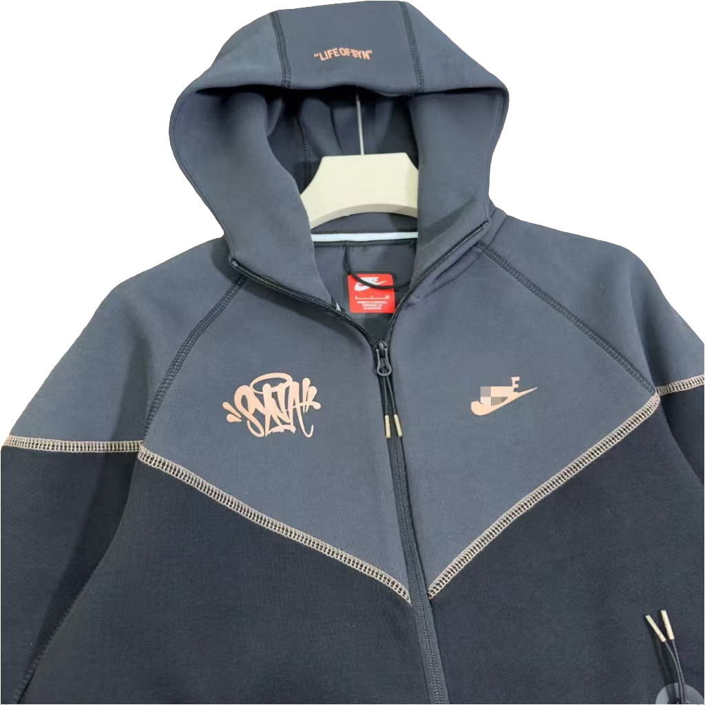 NK Spring Collab Hoodie Hook Print Lettered Activewear