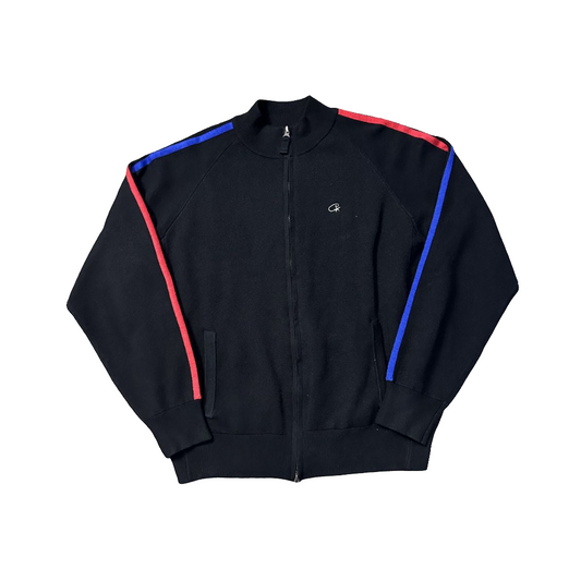 Corteiz Retro Wool Zip Jacket Street Style